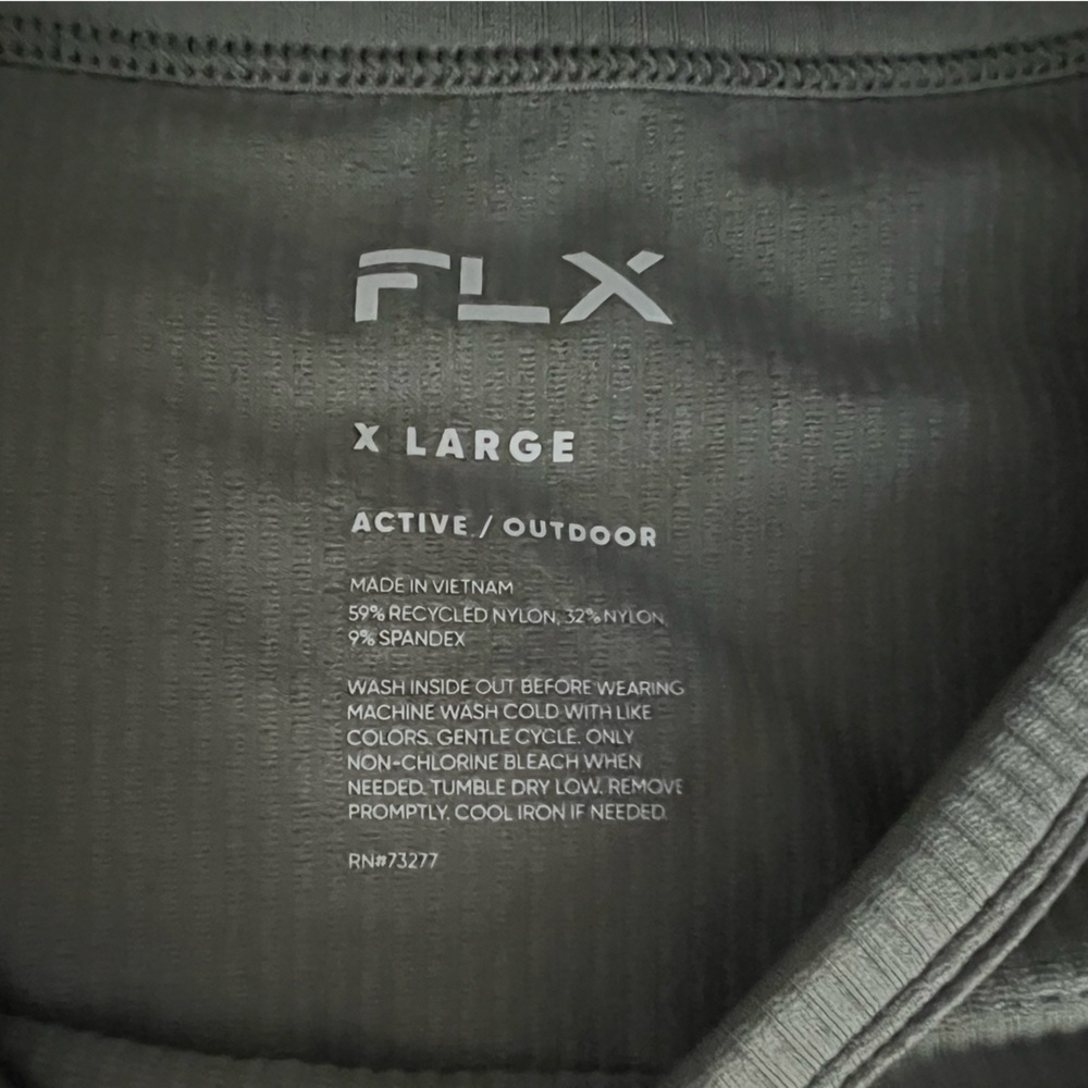 FLX extra large green Short Sleeve Tee - Picture 3 of 7